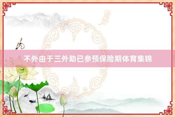 不外由于三外助已参预保险期体育集锦