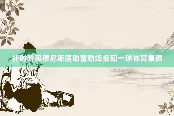 补时阶段穆尼斯匡助富勒姆扳回一球体育集锦