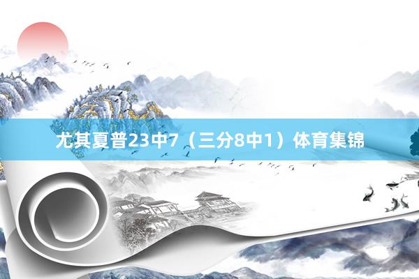 尤其夏普23中7（三分8中1）体育集锦