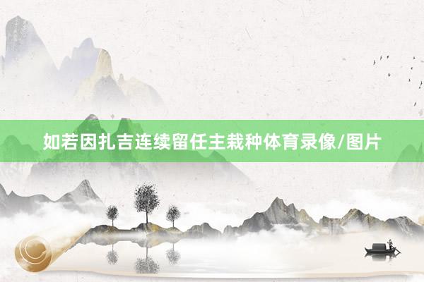 如若因扎吉连续留任主栽种体育录像/图片