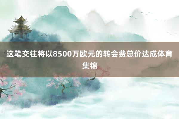 这笔交往将以8500万欧元的转会费总价达成体育集锦