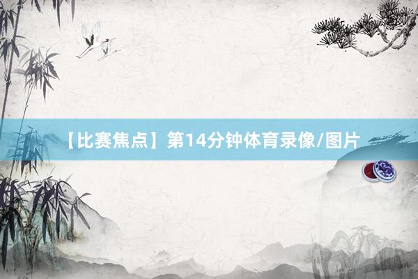 【比赛焦点】第14分钟体育录像/图片