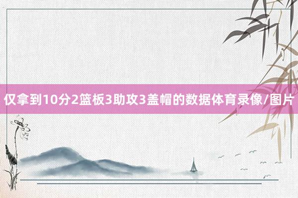 仅拿到10分2篮板3助攻3盖帽的数据体育录像/图片