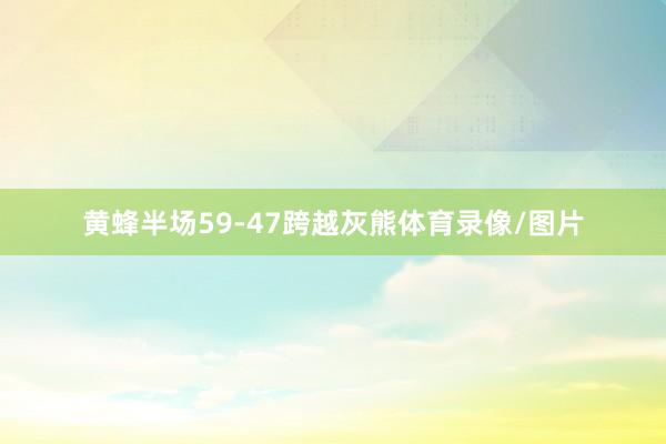黄蜂半场59-47跨越灰熊体育录像/图片
