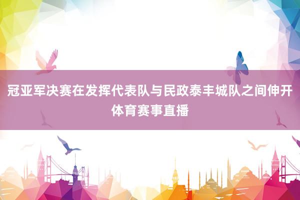 冠亚军决赛在发挥代表队与民政泰丰城队之间伸开体育赛事直播