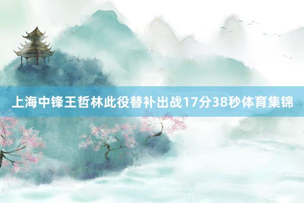 上海中锋王哲林此役替补出战17分38秒体育集锦