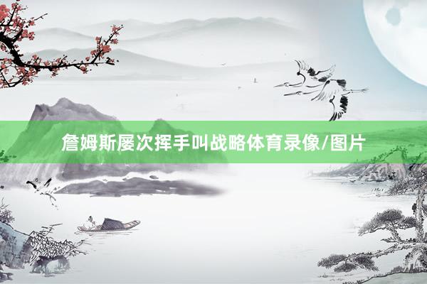 詹姆斯屡次挥手叫战略体育录像/图片