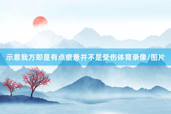 示意我方即是有点疲惫并不是受伤体育录像/图片